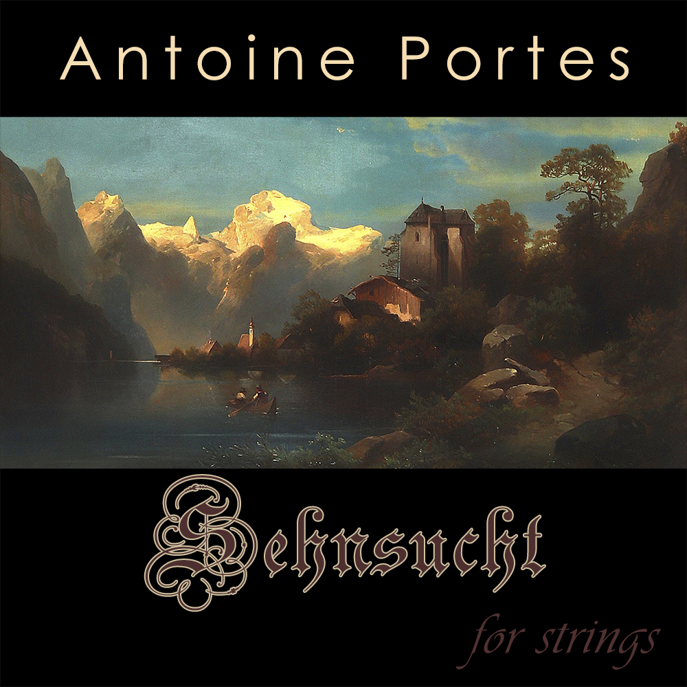 Antoine Portes | Sehnsucht for strings (2021) — Front cover